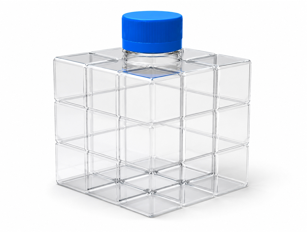 Rubik's Cube concept water bottle — eliminated